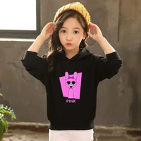 Sweat à capuche Incredibox Sprunki Game pour enfants, pull noir pour garçons et filles, ensemble haut + pantalon, manteau décontracté à la mode pour enfants de 2 à 12 ans 3