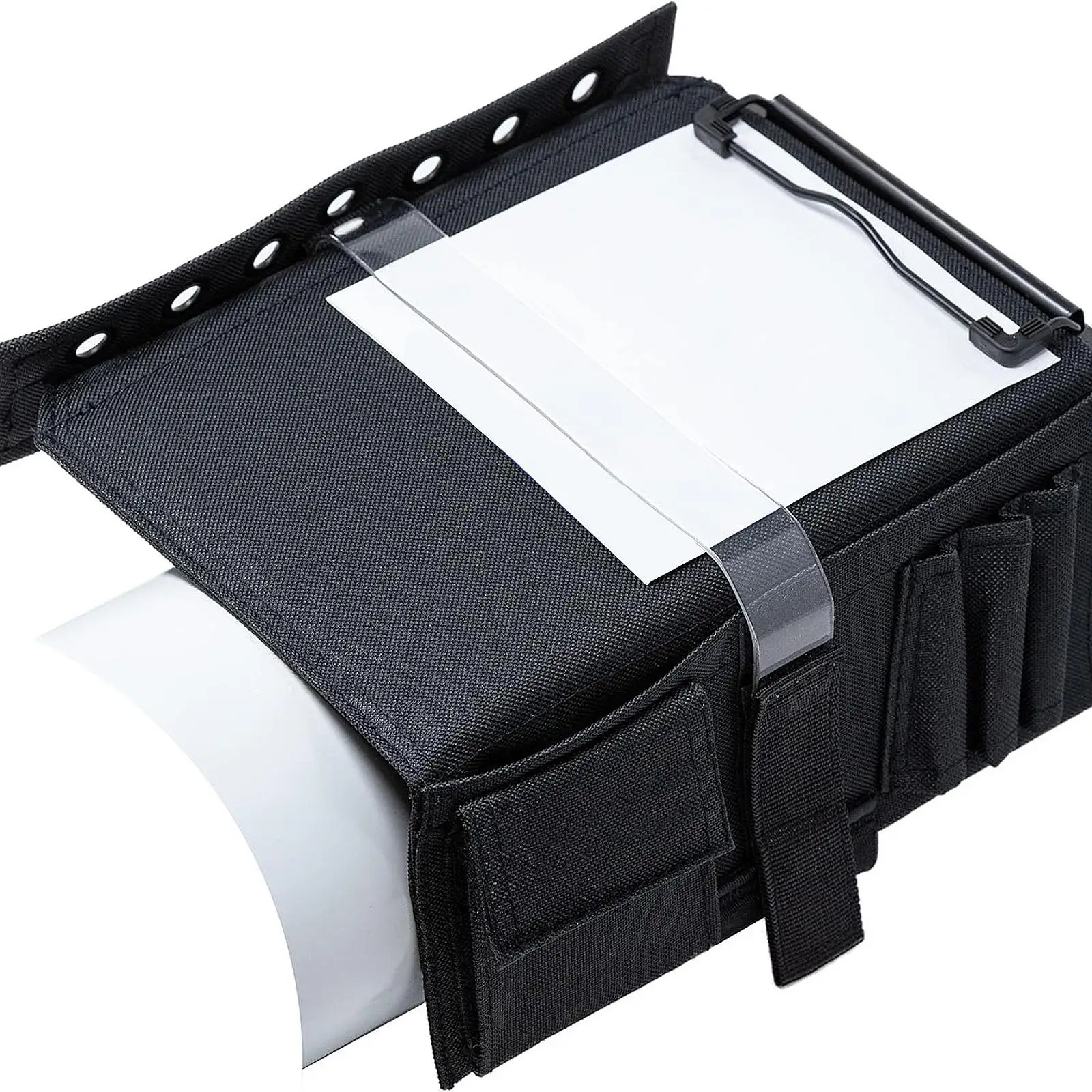 전문 조종사 항공 관찰을위한 항공 다리 스트랩 보드 주최자, 항공을위한 조종사 Kneeboard 클립 보드 펜 홀더