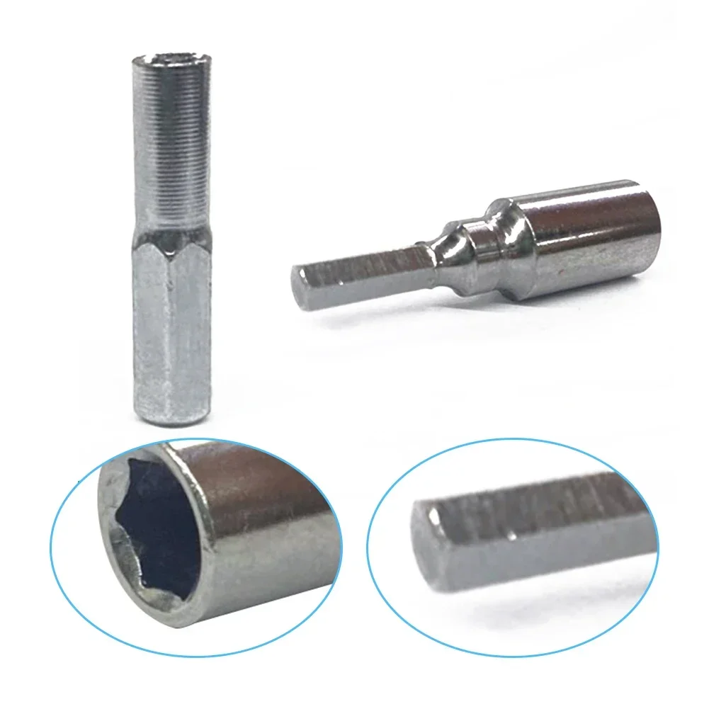 Screwdriver Socket Adapter 1/2pcs 4mm-6.35mm Hex Transducer Adapter Socket Bits 4mm To 6.35mm 6.35mm To 4mm Screwdriver Adaptor Holder Screwdriver