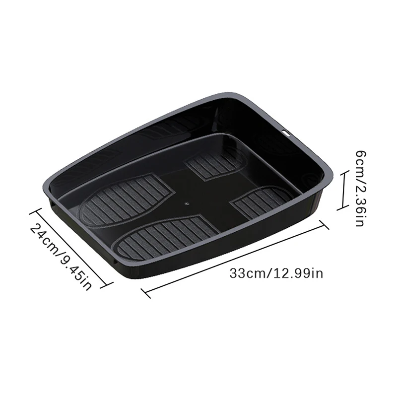 Car Shoes Storage Tray Interior Multifunctional Durable Accessory Tidying Vehicle Organizer Under Seat Container Box