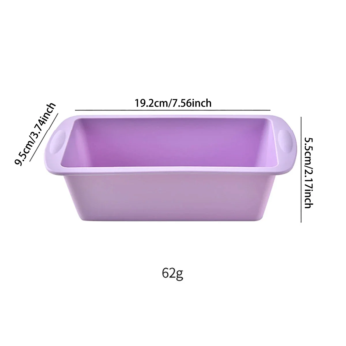 Silicone Nonstick Bread Loaf and Cake Mold - Kitchen Pastry Tool