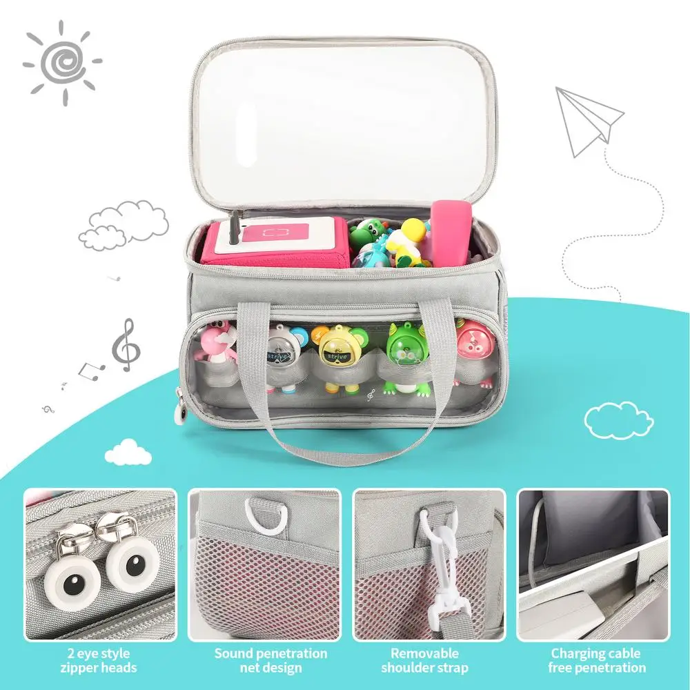For Toniebox StarterCarrying Bag Portable Organizer Bag With Shoulder Strap And Handle Bar Collectibles Bags