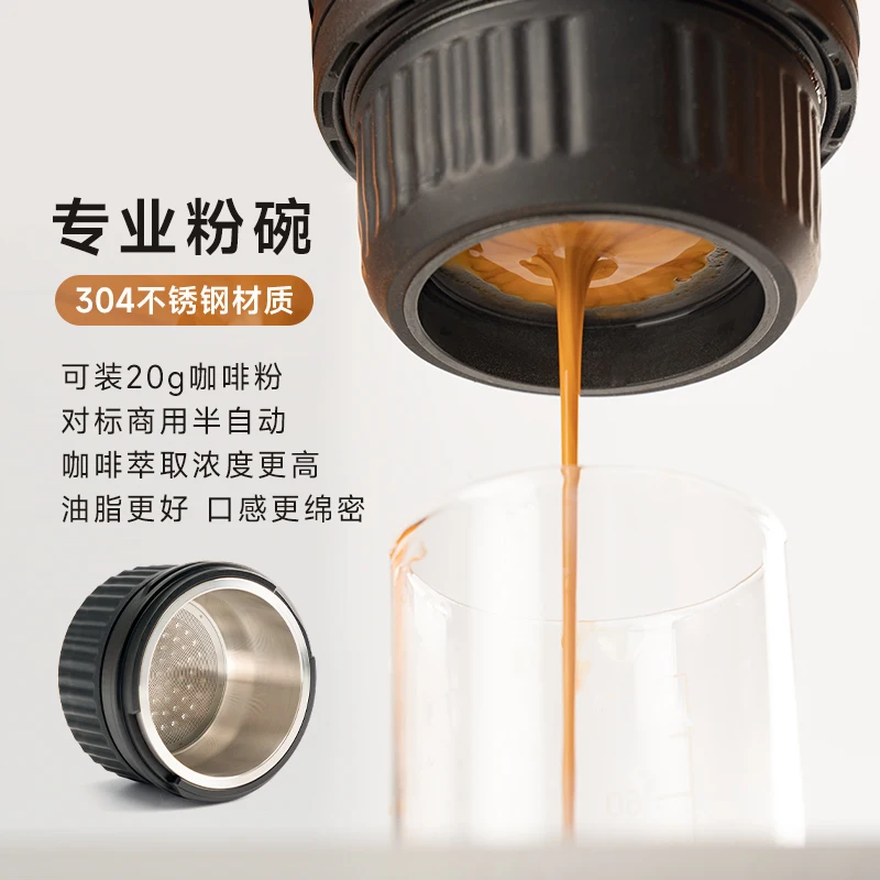 Small household capsule coffee machine American semi-automatic espresso