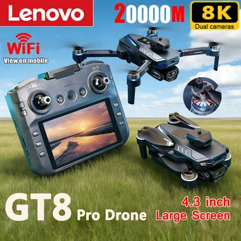 Xiaomi Nuovo GT8 Drone 8K Professionale 360 °   Doppia telecamera 5G WIFI Motori brushless Ostacolo GPS Evitamento pieghevole Quadcopter Giocattoli
