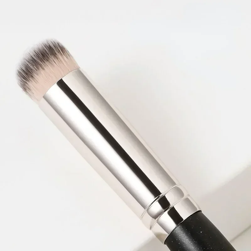 Pro Dual-Ended Foundation Brush - Hypoallergenic Dense Concealer & Contour Blender | Vegan Cruelty-Free Face Makeup Tools