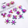 Dragon Wings Hand Spinner Low Noise High Speed Metal Rainbow Finger Spinner Anti Pressure Alloy Fingertip Gyro Children Toys 4