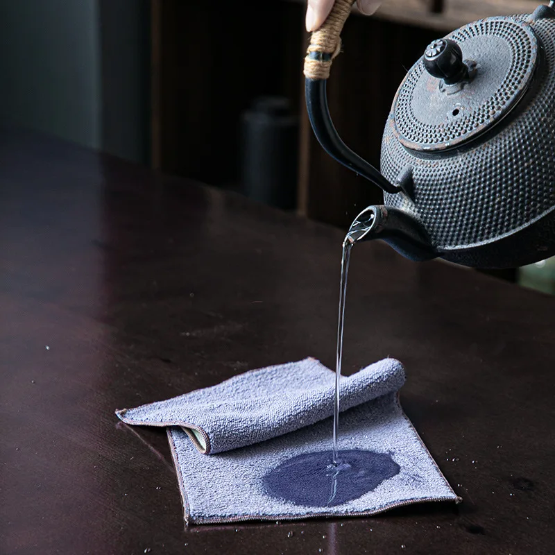 Multi-use Absorb Water Table Towel Wide Application Cotton Flax Creative Concise Style Tea Towel Tea Cloth for Decoratio tea towel