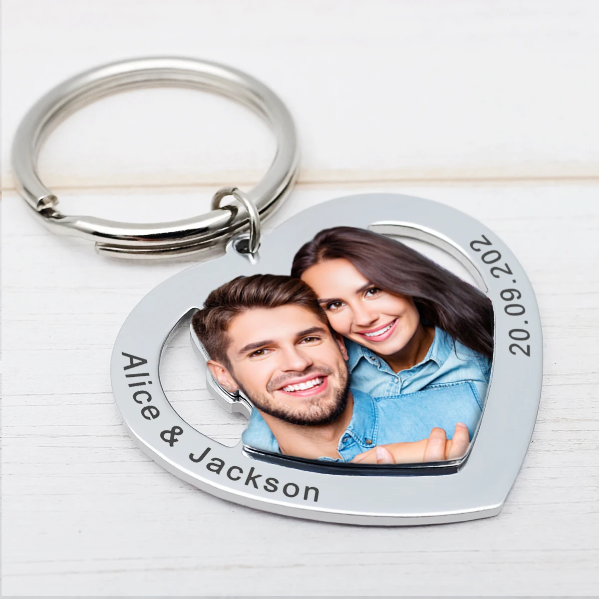 Photo Keychain Custom Keychain Personalized Keychain Gift