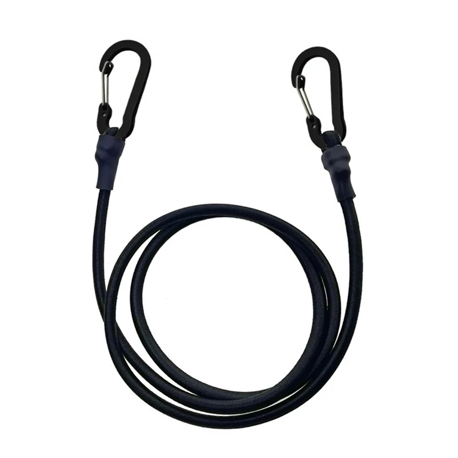8MM Bungee Cords with Black Hooks 5 Types Stretch Elastic Ropes Lightweight for Bikes Car Luggage Packing Roof Rack Strap