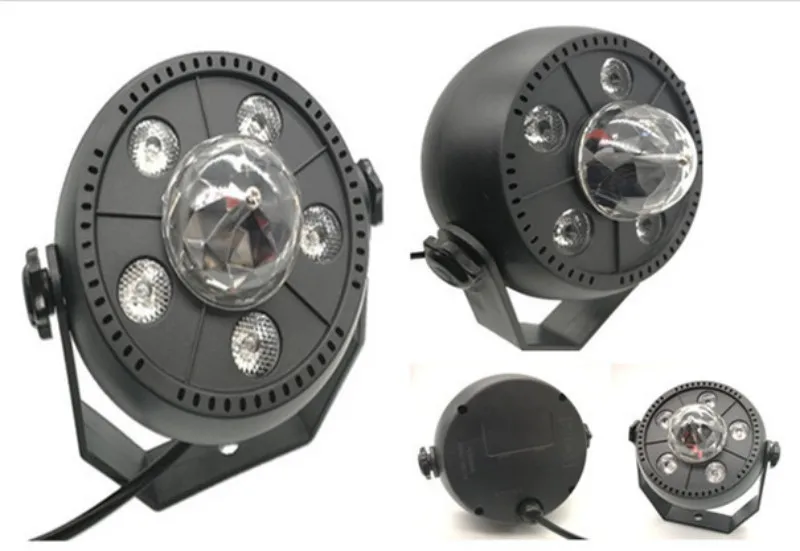 Description Picture 6 of itemPar Light Colorful Rotating Mini Magic Ball DMX Laser Projector Stage Lighting DJ Disco Party Holiday Dance Wedding Effect Lamp