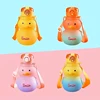 650ml Cute Water Bottle for Girls with Straw Portable Children's Kawaii Duck Kettle Summer Large Capacity Plastic Drinking Cup