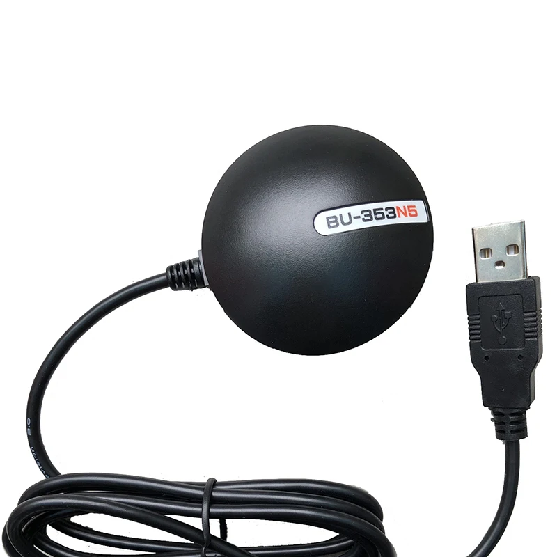 

GlobalSat BU-353N5 USB GPS Receiver Replace BU-353S4 Satellites Navigation Position Enhancer MediaTek GPS GLONASS BDS QZS SBAS