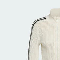Adidas Originals Cardigan sportif décontracté en tricot crocheté TT pour femme KC6496 3