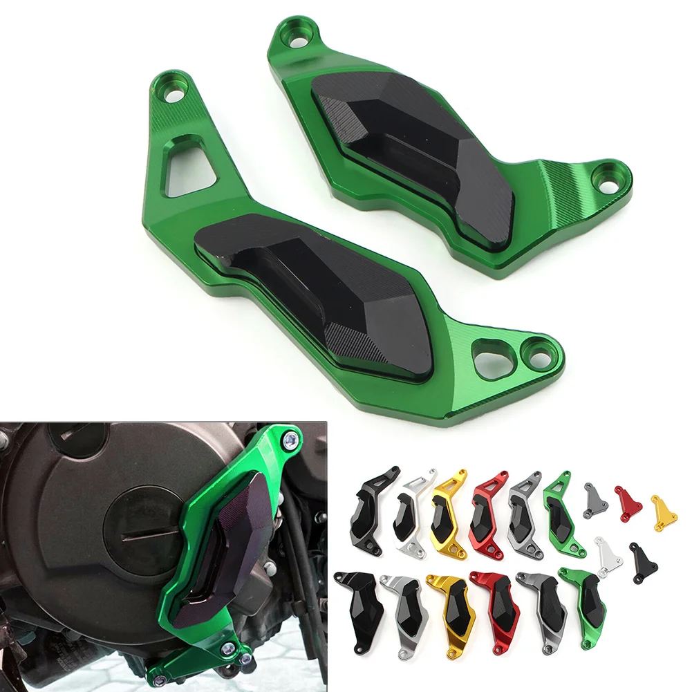 

Motorbike CNC Engine Case Stator Cover Guard Slider Protector For KAWASAKI Ninja 400 2018 2019 2020 2021 2022 2023