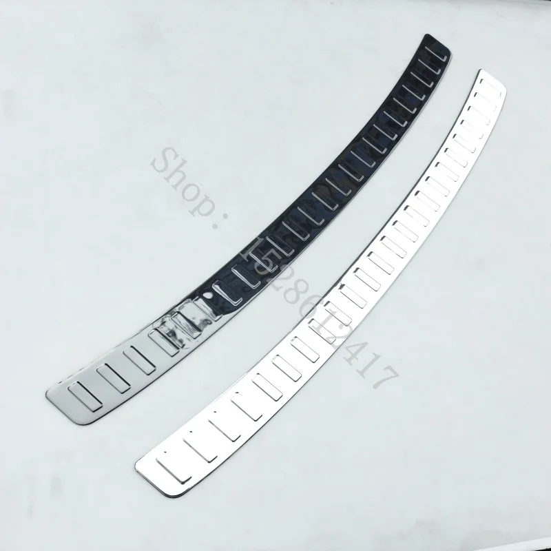 Rear Door Bumper Protector Sill Plate Guard Trim – Car Accessory