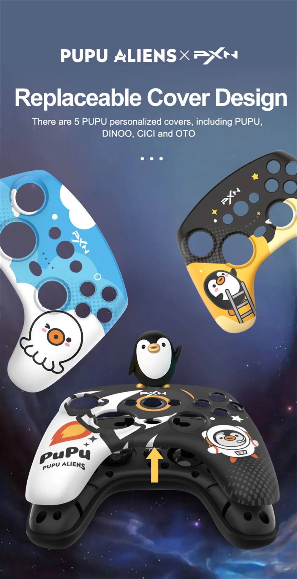 PXN P20 USB 2.4G   Ʈѷ ̽ƽ  е ü Ŀ, PC  7, 8, 10, 11, PS3, ȵ̵,  iOS