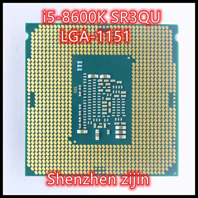 Processore A Sei Fili 9M 91W Lga 3.6 Della Cpu Di I5-8600K Sr3Qu 1151 Ghz