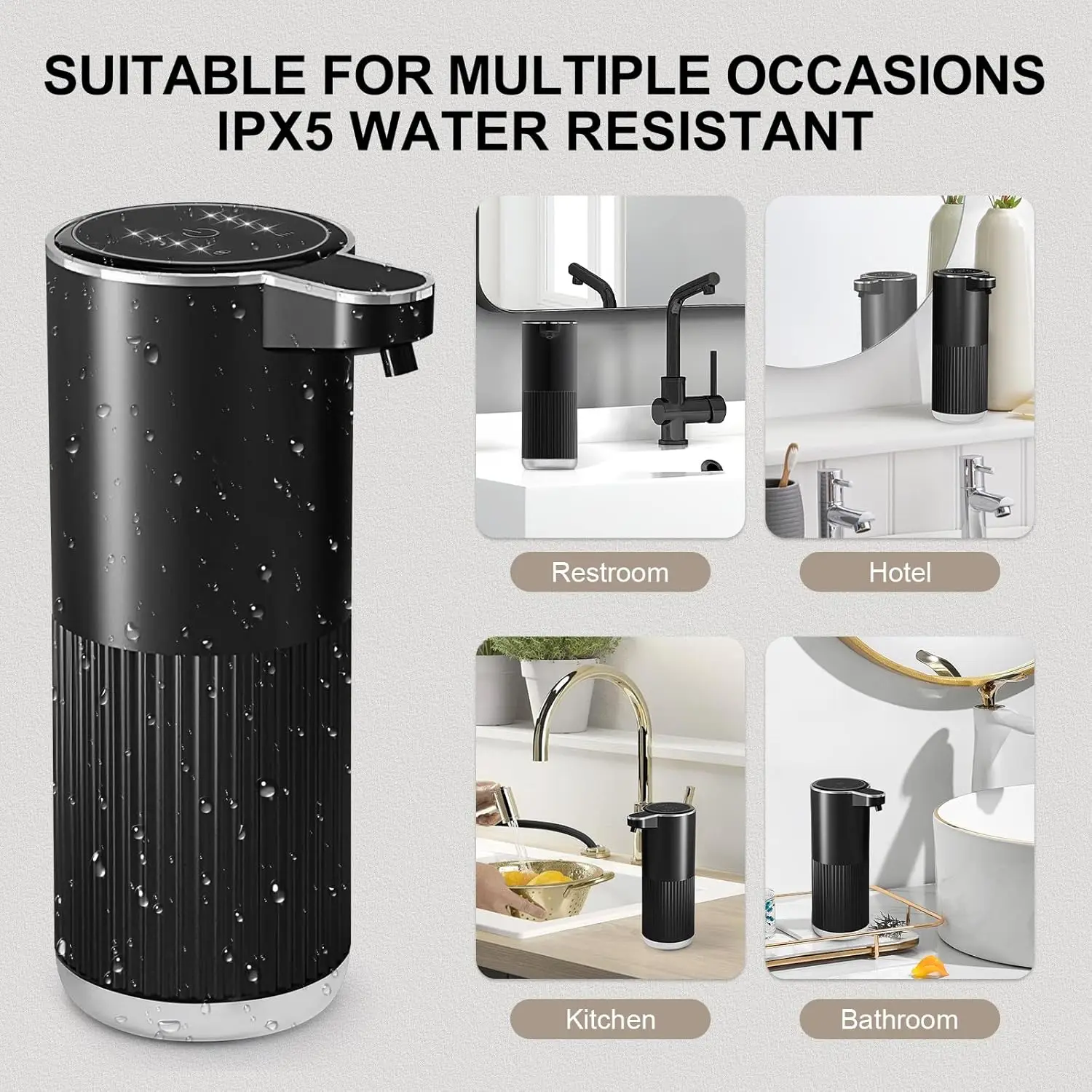 Touchless Soap Dispenser Wall Mount - Bodugi touchless soap dispenser wall mount