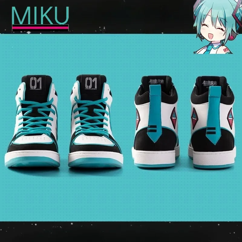 

Anime Peripheral Hatsune Miku Sneakers, Comfortable and Breathable Kawaii Casual Versatile Running Shoes Harajuku Y2k Style