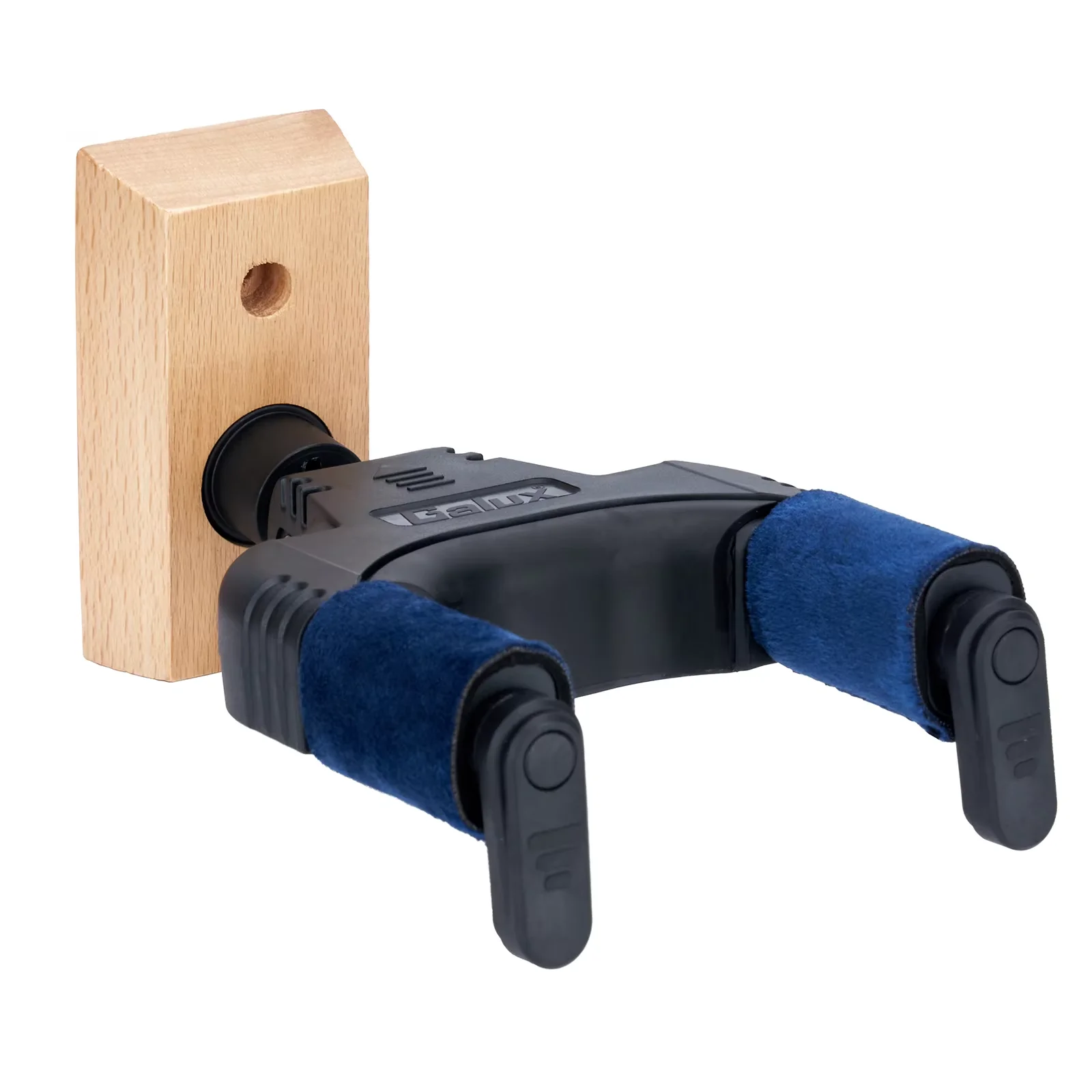 Premium Wooden Wall Mount Guitar Hanger - Self-Locking Holder