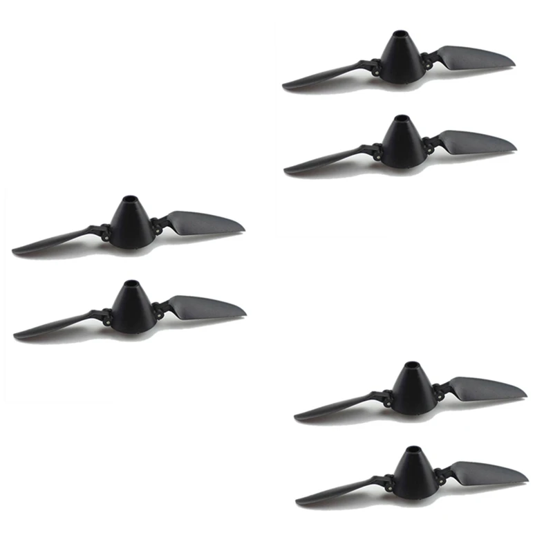 6Pcs Xk A800.0006 Propeller Folding Blades For Wltoys Xk A800 Rc Aircraft Fixed Wing Glider Upgrade Spare Parts-AAAE