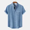 119517-3ce680.jpg Men's Casual Linen Shirt Premium Lightweight Hawaiian Seaside Tee