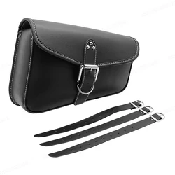 Motorcycle PU Leather Saddlebag Swingarm Tool Bags - Waterproof (B)