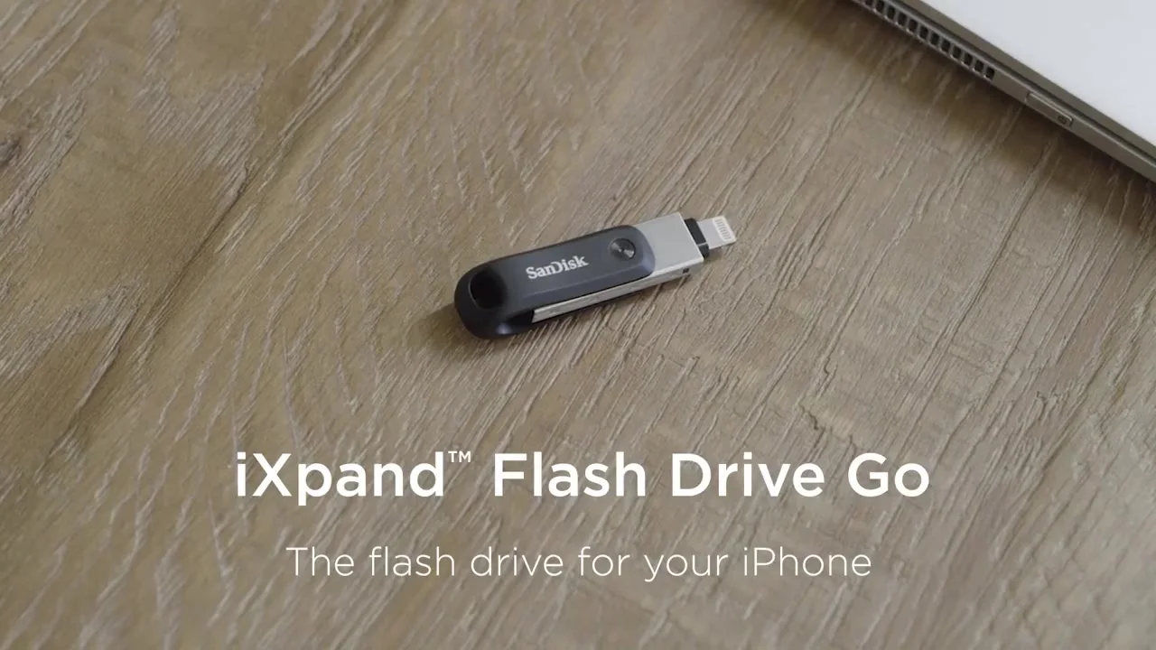 Оригинальный флэш-накопитель SanDisk Go IX60N для телефона iPad Stick 256 ГБ iXpand 128 PenDrive USB3.0