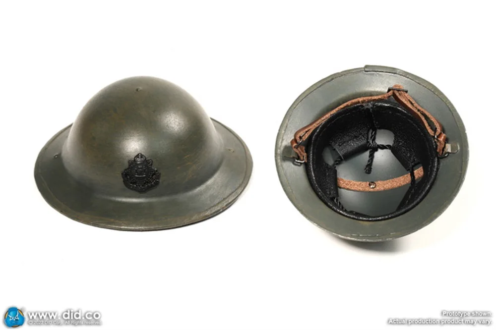 

DID B11013 1/6 WWI Military The British Infantry Soldier Tom Battle Helmet Mask Headgear Model Fit 12" Action Figure Collect