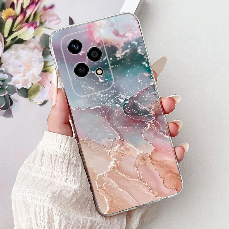 Colorful Flowers Fashion Painted Soft Slim Phone Case Cover