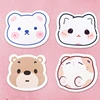 Cute Cat Bear Gaming Mouse Pad Animal Game Mouse Mat Gamer Mousepad Non-slip Rubber Deskpad Office Table Mat Desk Accessories 3