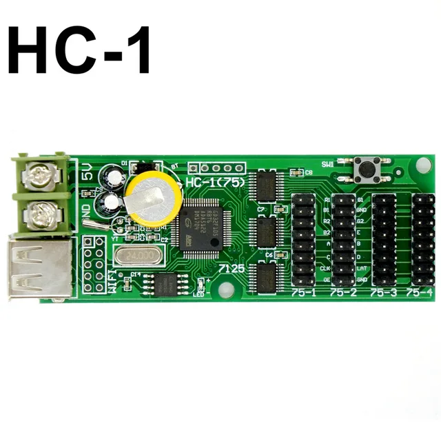 HC-1 HC-1S USB Full Color LED Control Card U-disk Asynchronous Led ...