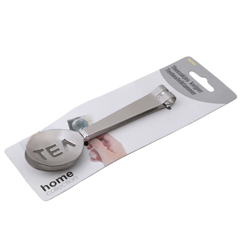 Pinze Per Bustine Di Tè In Acciaio Inox 2 Pezzi | Spremiagrumi Con Filtro E Piastra Solida, Lunghezza 15,5cm - 6