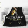 American Legend Singer Songwriter Actor Cliff Richard Blankets Fleece Warm Throw Blankets For Couch Office Throws Bedspread 2