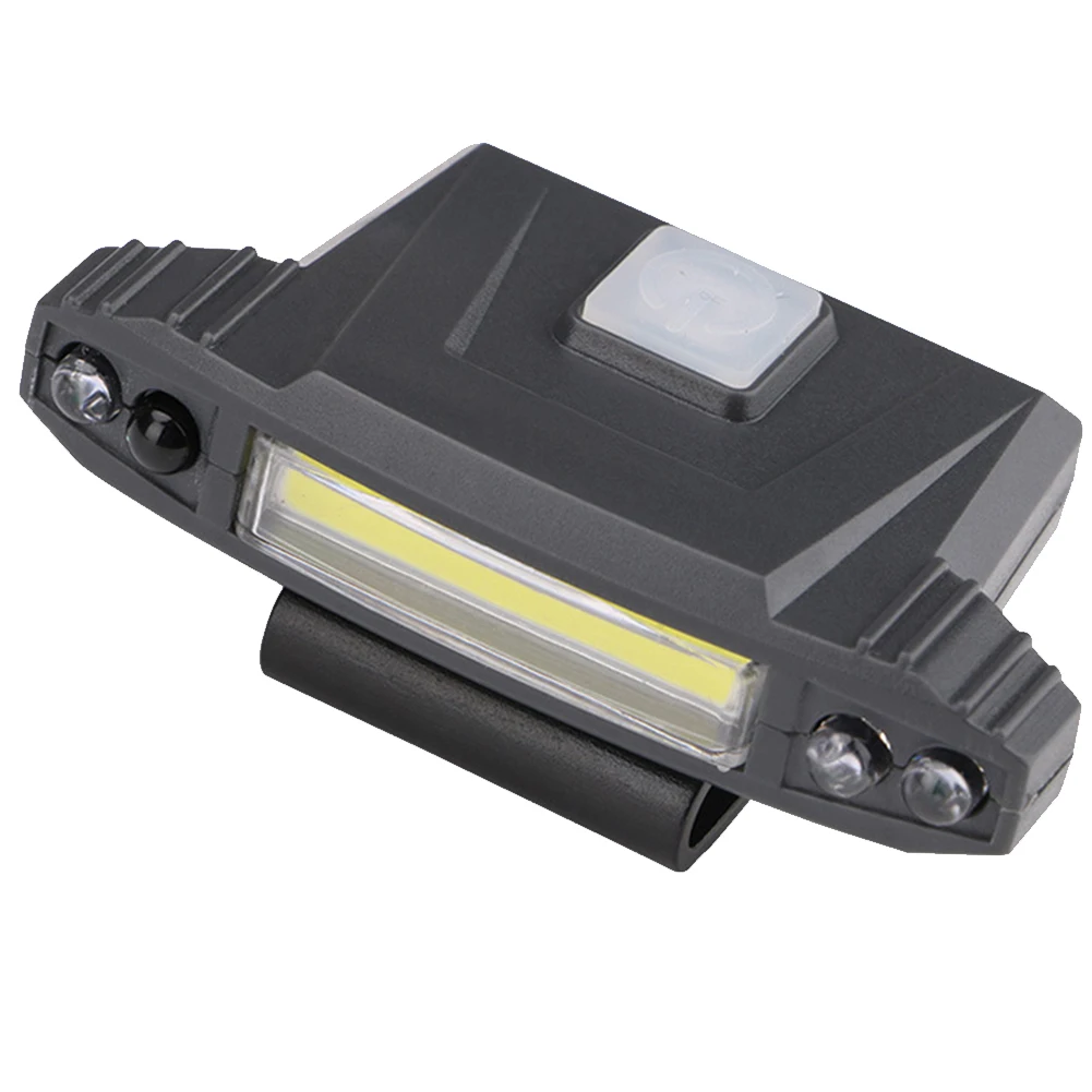 

USB Rechargeable Super Bright COB LED 4 Modes ABS Induction Outdoor Hiking Headlamp 3W Adjustable Angle Hard Hat Light Portable