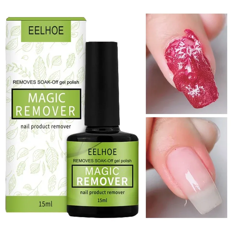 FastRemoveNailPolishMagicBurstGelPolishRemoverSoakOffPrimerCoatCleanerNail