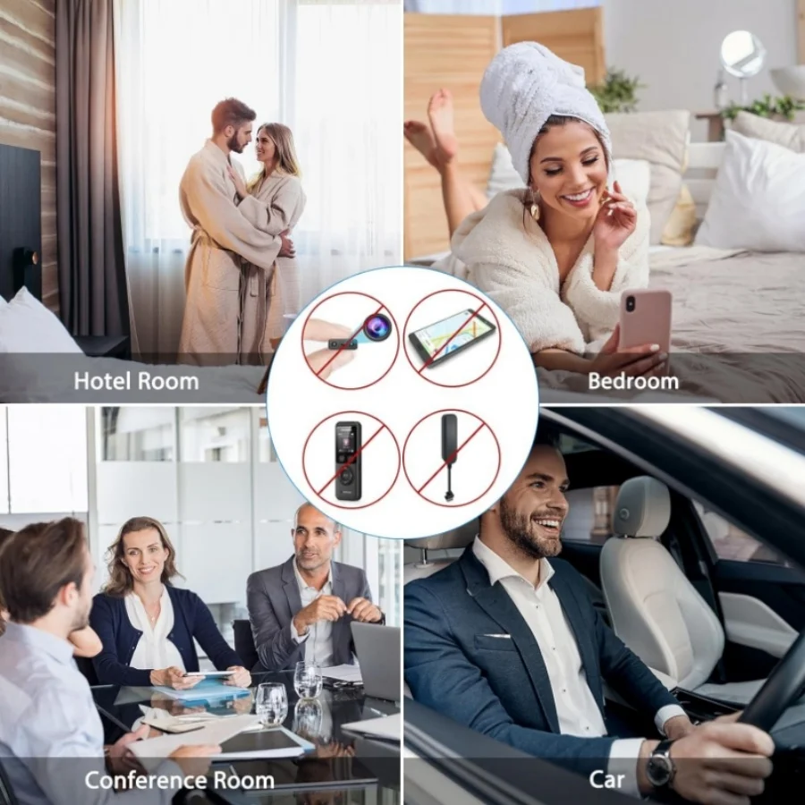 Hidden Camera Detector Hotel Privacy Security Anti-candid Shooting Anti-tracking Anti-recording Equipment Detection Gps Wifi