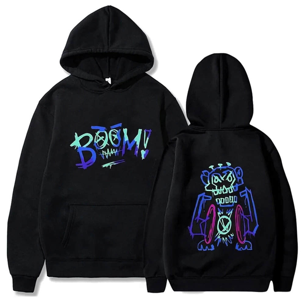Arcane Jinx Graffiti Hoodies Men Women Anime Hoodie Harajuku O-neck Pullover Fashion Casual Hip Hop Streetwear Fans Gift Unisex - Image 6