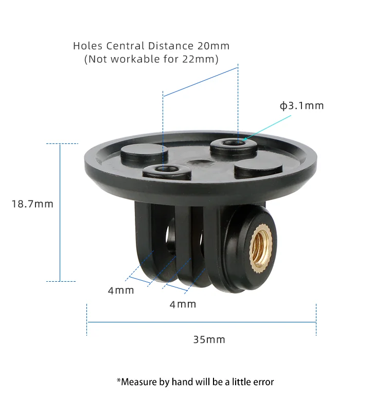 Universal Fahrrad Gopro Mount Adapter Ultraleicht Straße Fahrrad Verlängerung Mount Adpater Für Licht/Gopro/Kamera Fahrrad Zubehör – Detail 2