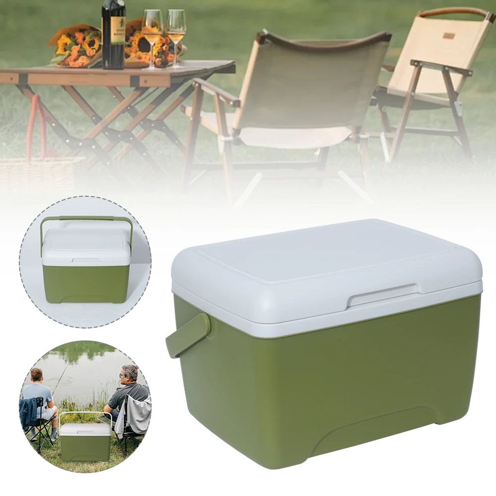 3.8/6/8L Camping Ice Box Cooler Box Large Capacity Portable Coolers Car Food Refrigerator Ice Retention Cooler Fishing Cooler Bag Outdoor Refrigerator