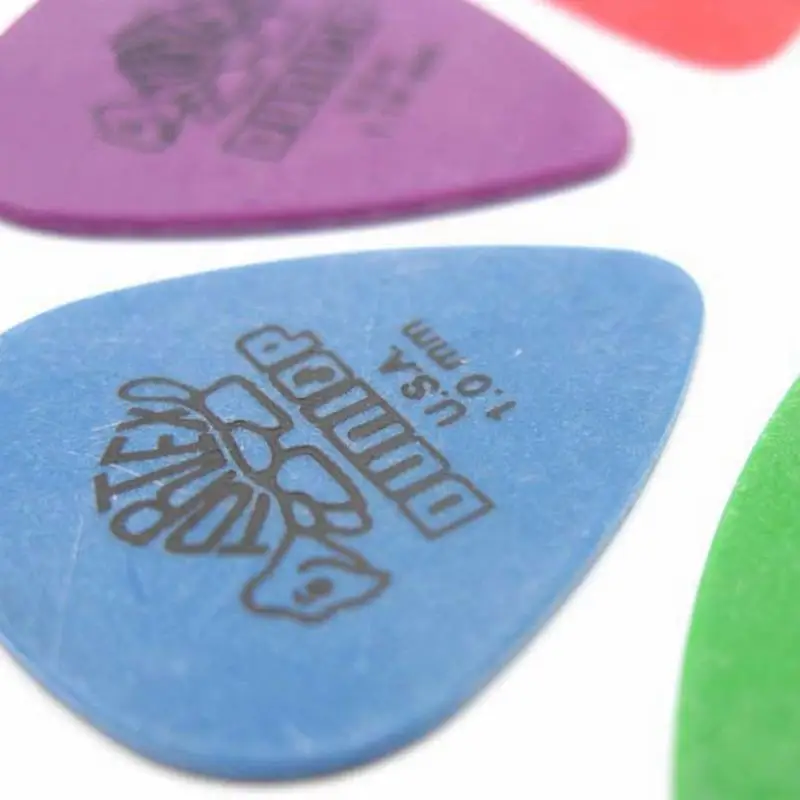 Description Picture 5 of item10pcs Dunlop Guitar Picks Electric Guitar Parts Picks Accessories 6 Kinds Thickness Picks Acoustic Guitar
