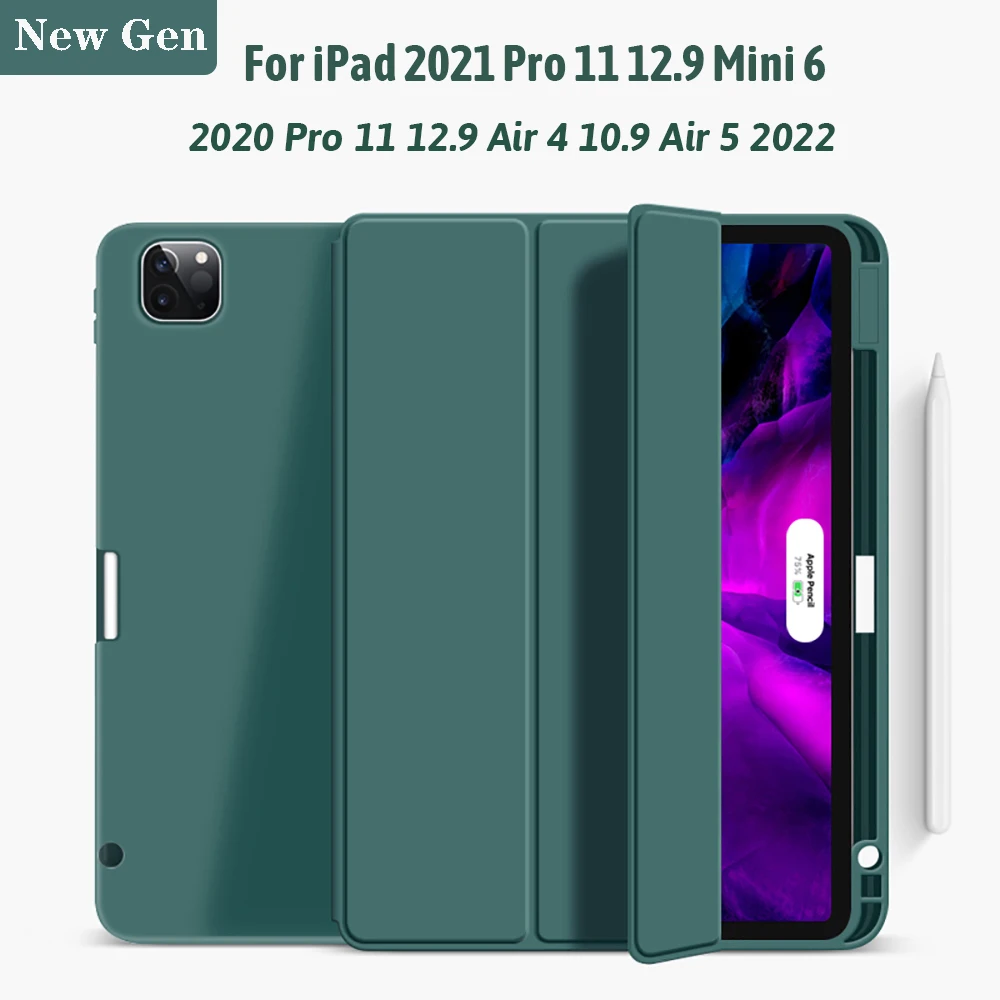 Astucci Per Ipad Air 5 Custodia 2022 Ipad Pro 11 Custodia 2021 Per Ipad Pro 12.9 Custodia 2020 Air 4 Cover Capa Per Ipad Mini 6 Custodia