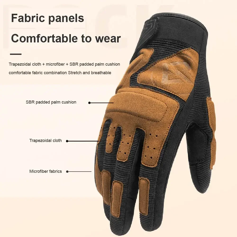FZCSPEED Cycling Gloves Touchscreen Padded Bicycle Gloves Wind and Warm Winter Gear Suitable for Cycling Skiing Running 5