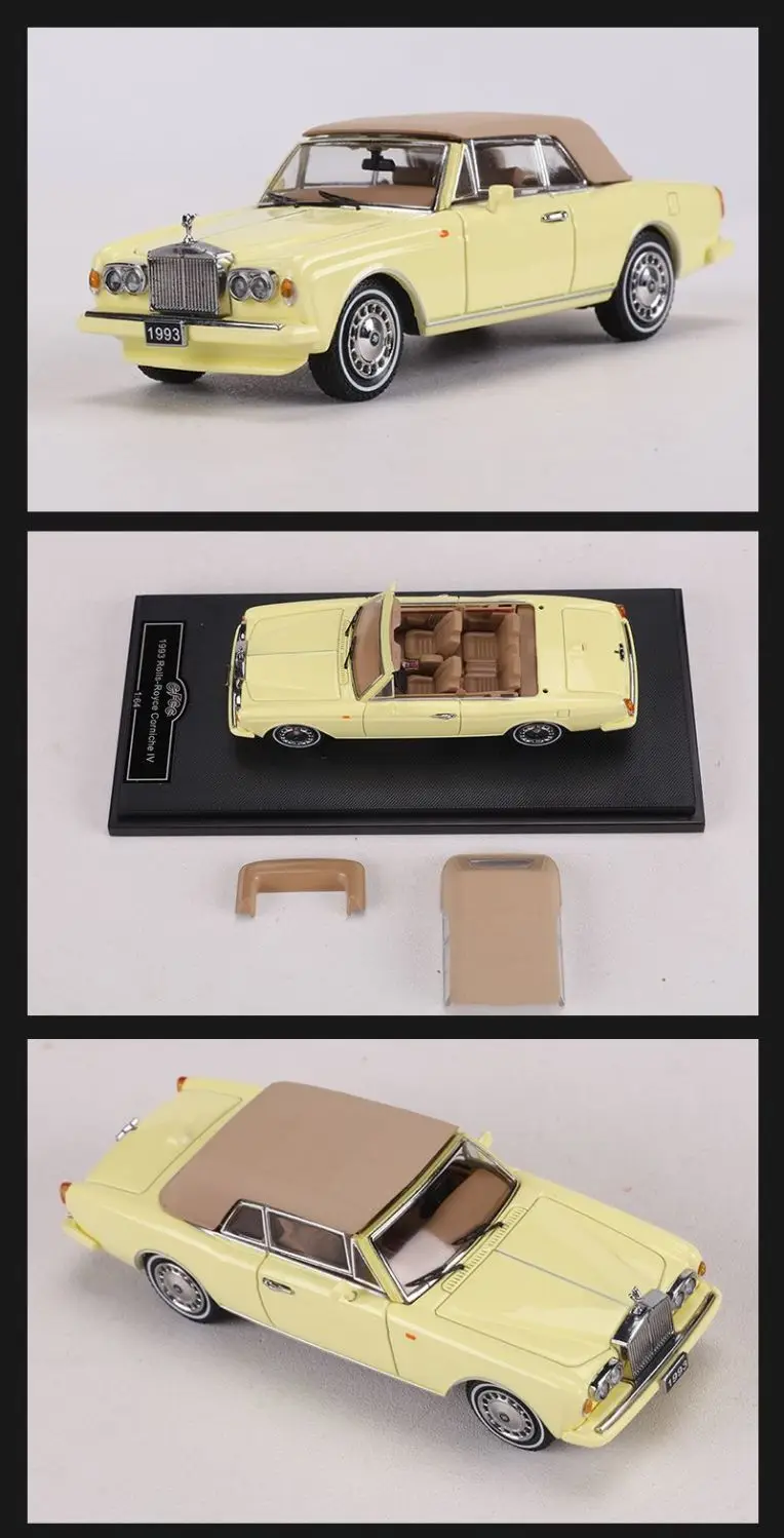 GFCC 1:64 Rolls Royce Corniche 1993 Classic Car Alloy Miniature