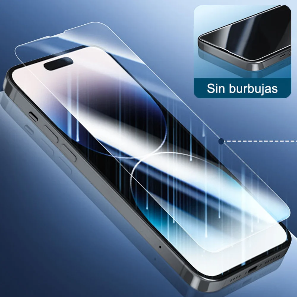 1~4Pcs HD Screen Protector For iPhone 16 15 14 Pro Max Tempered Glass For iPhone 11 12 13 Mini Camera Lens Film iPhone 16 Plus