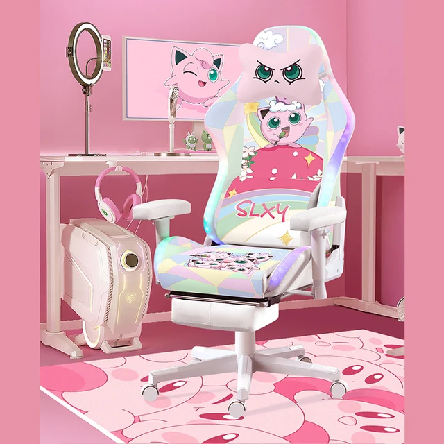 2023 New Gaming Chair Girls Cute Computer Chair Home Office Lift Chair Student Dormitory Game Chair