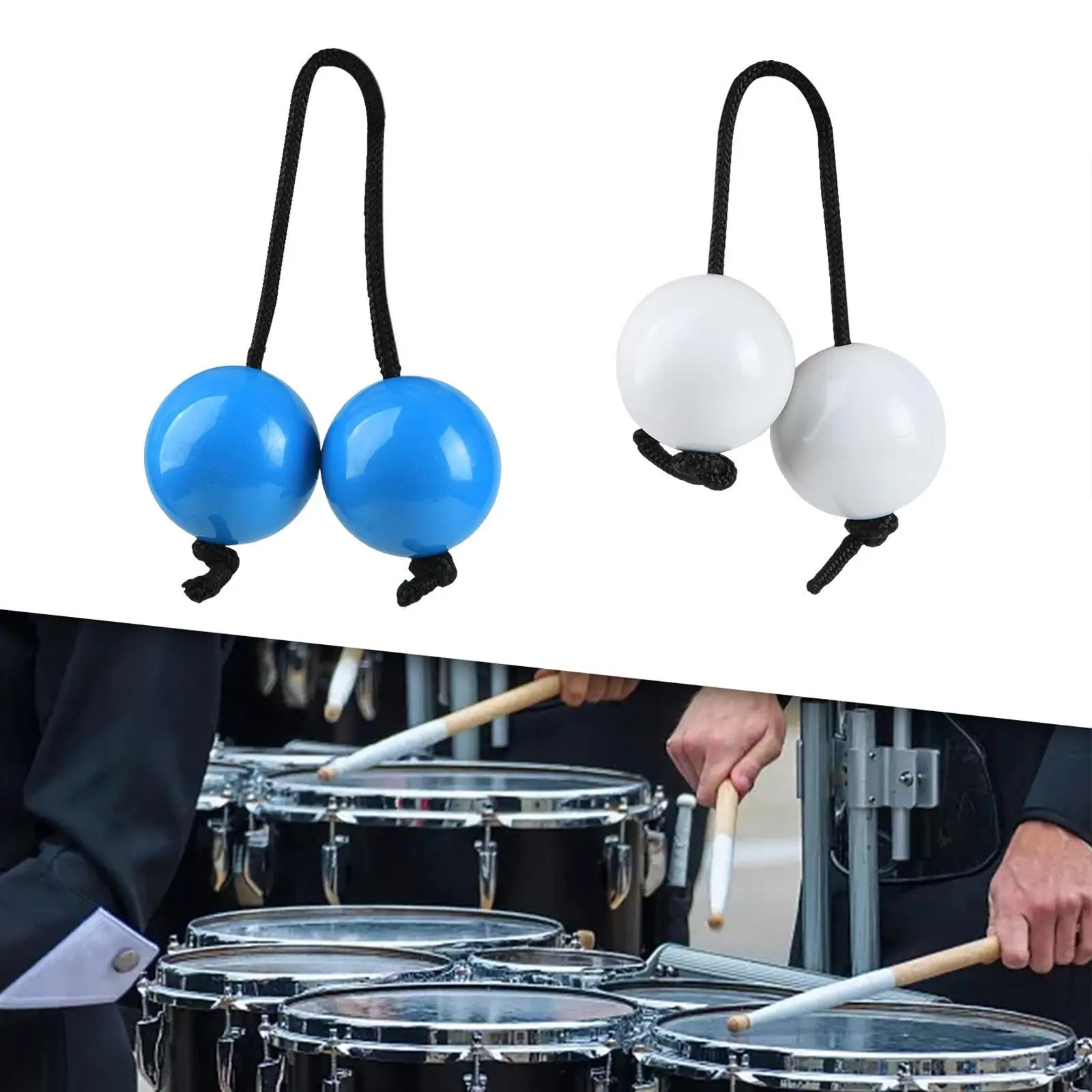 Rhythmic Sand Balls, Music Egg Shakers Two Pair, Easy to Play African Shaker Hand Shaker Balls for Games KTV Party Girls Boys