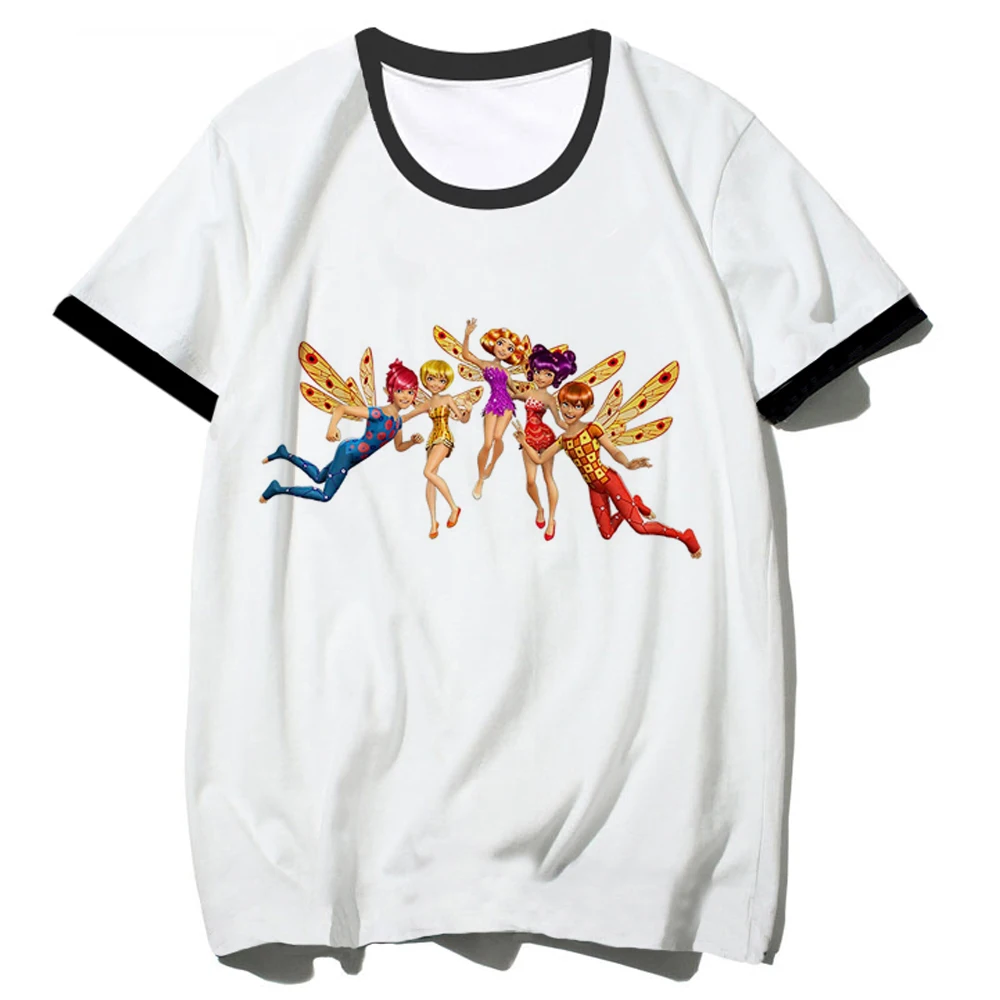 Mia And Me Top Women Designer Funny Summer T-Shirt Girl Manga Y2K Graphic Clothing