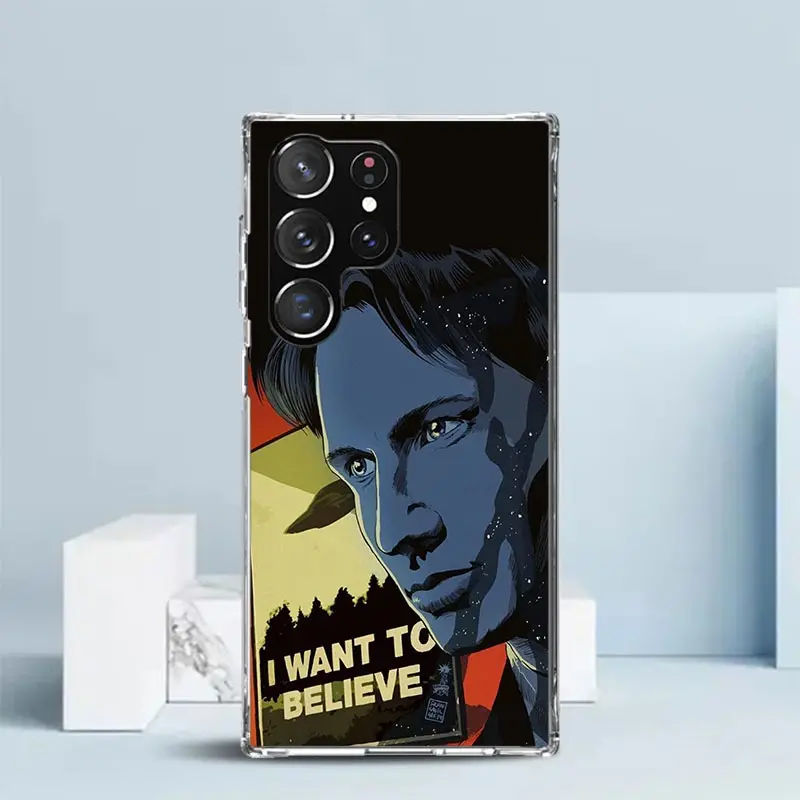 The X Files I Want to Believe Soft TPU Phone Case - Sleek and Durable Back Cover
