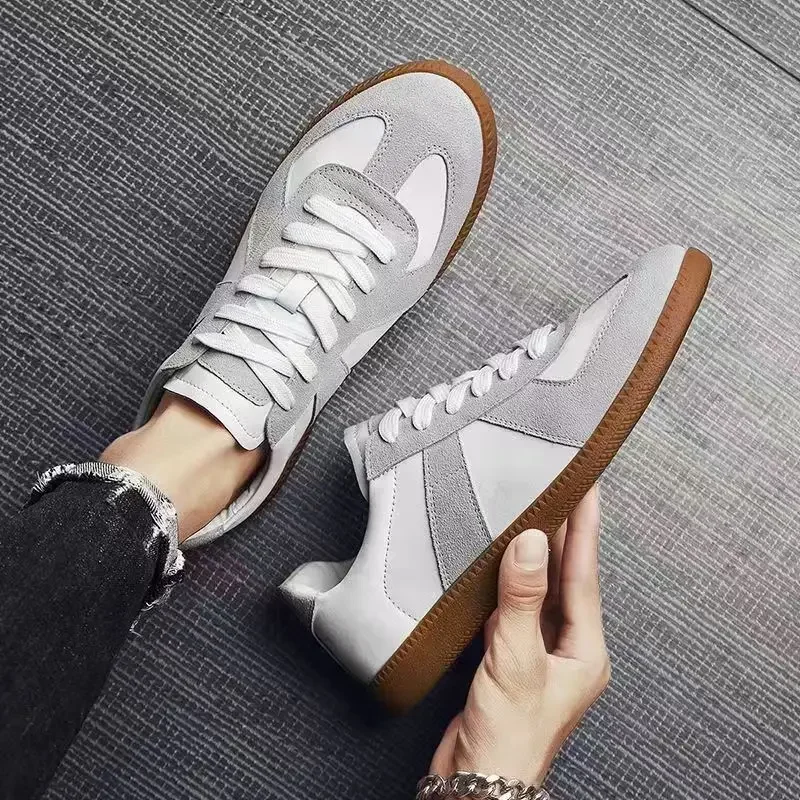 Summer New Casual Board Shoes Men's Trend Minimalist Sports Shoes Breathable Soft Sole German Training Shoes Loafers sneakers 2